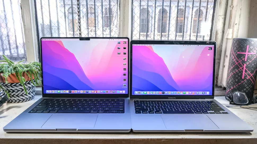 13英寸与14英寸 MacBook Pro 对比：区别一目了然