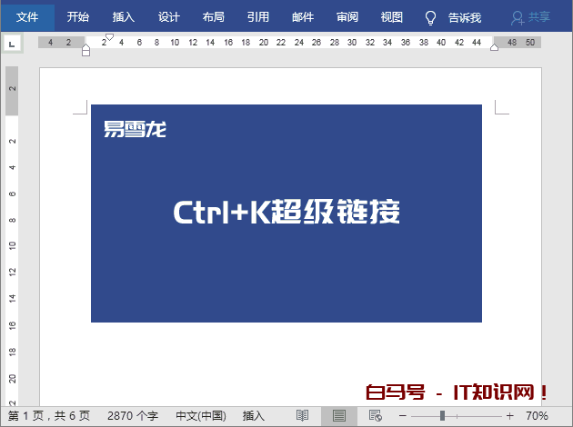 Ctrl键+26个字母快捷键用途，你都知道吗？