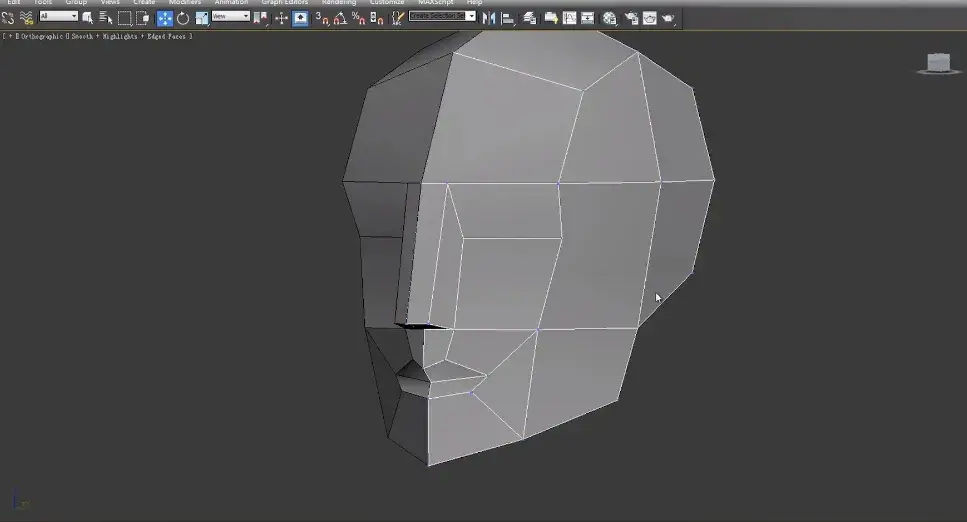 3DMAX人物建模教程（人物头像建模的详细图文教程）