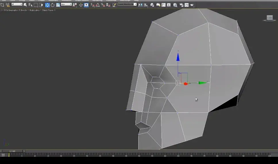 3DMAX人物建模教程（人物头像建模的详细图文教程）