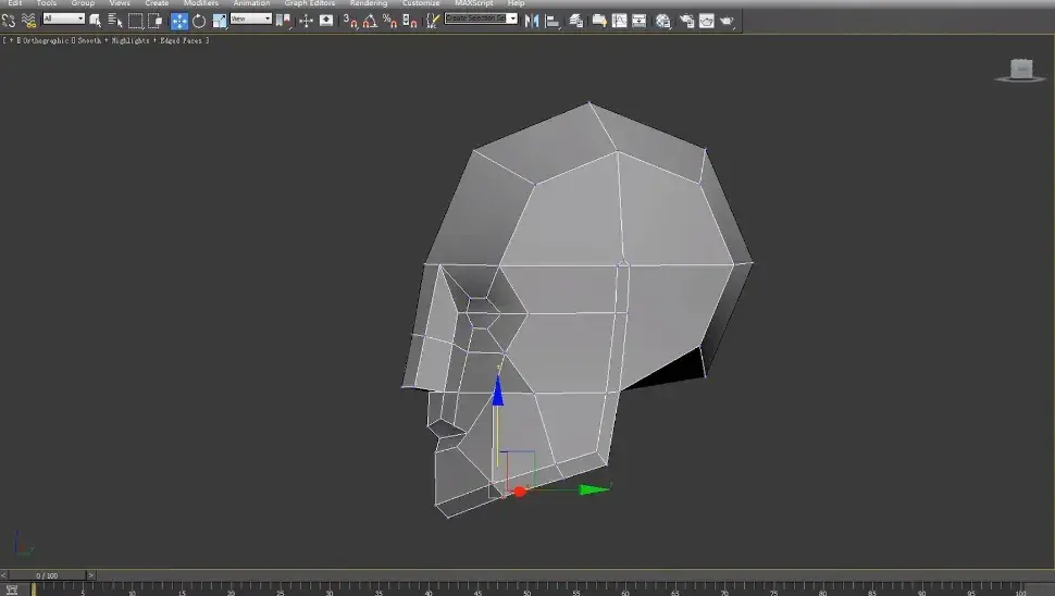 3DMAX人物建模教程（人物头像建模的详细图文教程）